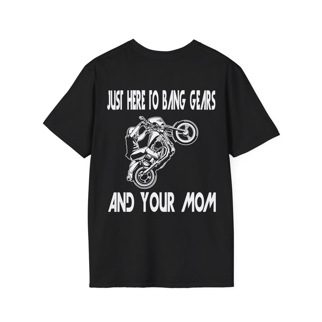 Bangin Gears Unisex Softstyle T-Shirt - Burnouts Garage Apparel