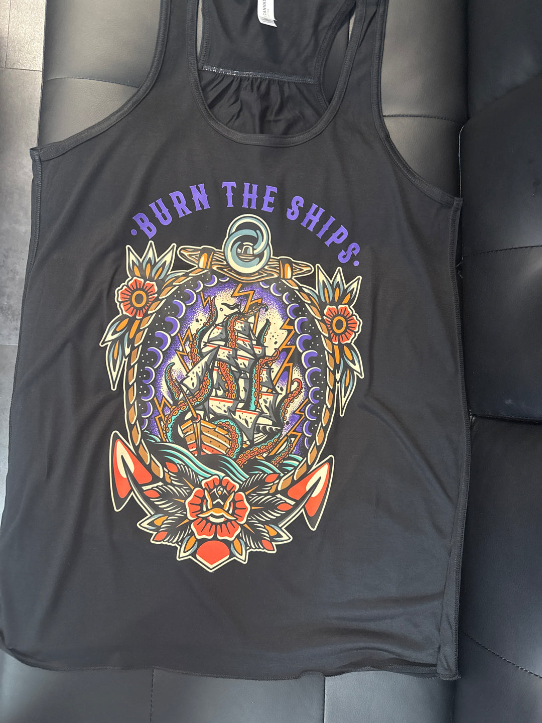 Burn the ships Womens Tank