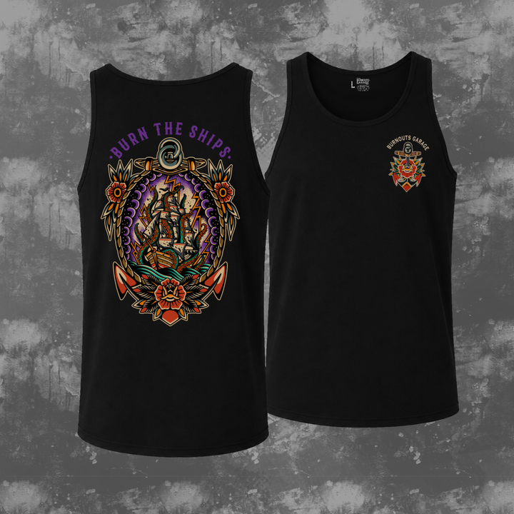Burn The Ships Men’s Tank Top