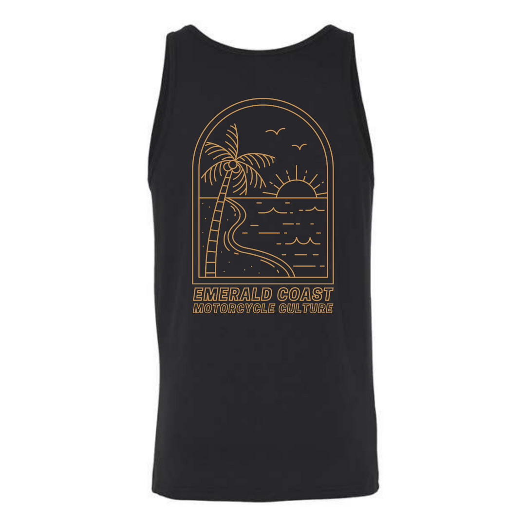 Beach Vibes Tank - Palms. Sunsets. Beaches. Sometimes