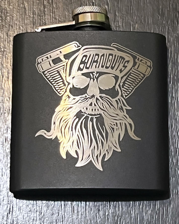 Burnouts Billy Flask - Burnouts Garage Apparel