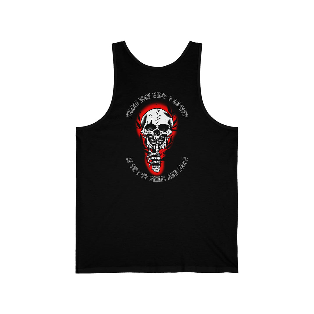 Dirty Secrets Unisex Jersey Tank - Burnouts Garage Apparel