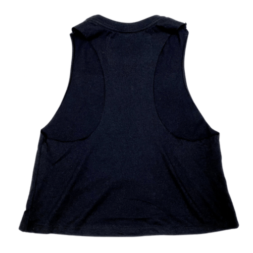 ECMC Crop - The Women’s Racerback Top features