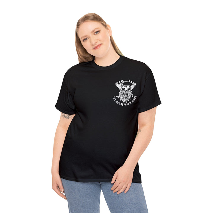 Evil Encarnate Unisex Heavy Cotton Tee - Burnouts Garage Apparel