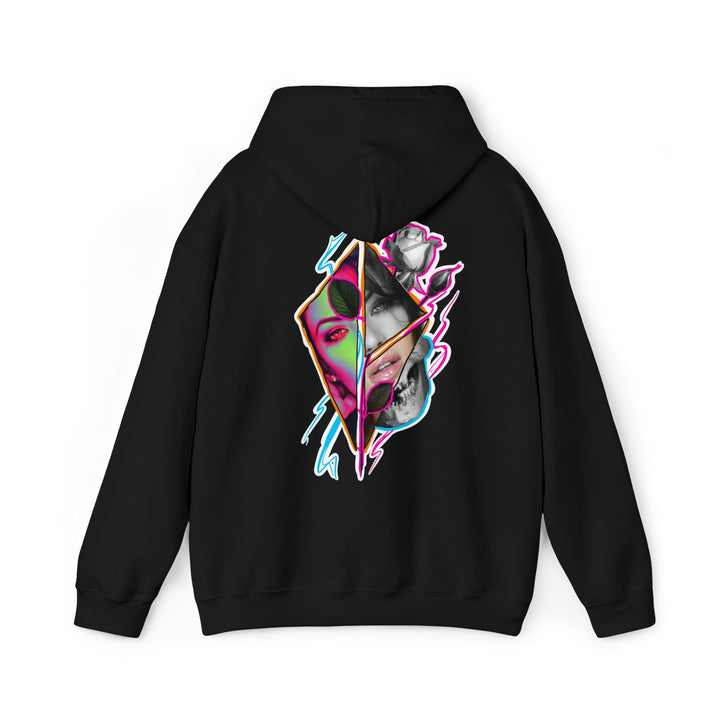 Lady Retro Hooded Sweatshirt - Burnouts Garage Apparel