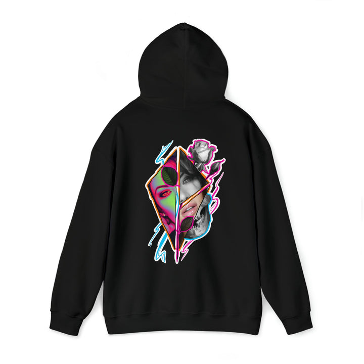 Lady Retro Hooded Sweatshirt - Burnouts Garage Apparel