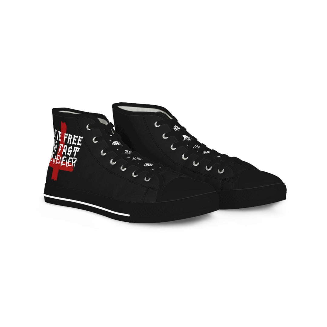 Men's High Top Sneakers - Burnouts Garage Apparel