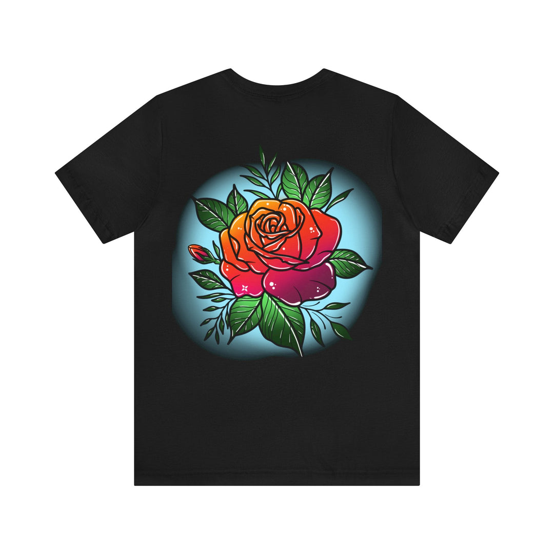 Rose Unisex Jersey Short Sleeve Tee - Burnouts Garage Apparel