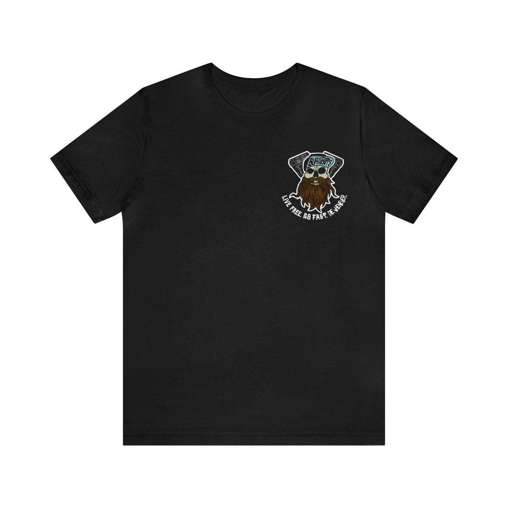 Rose Unisex Jersey Short Sleeve Tee - Burnouts Garage Apparel