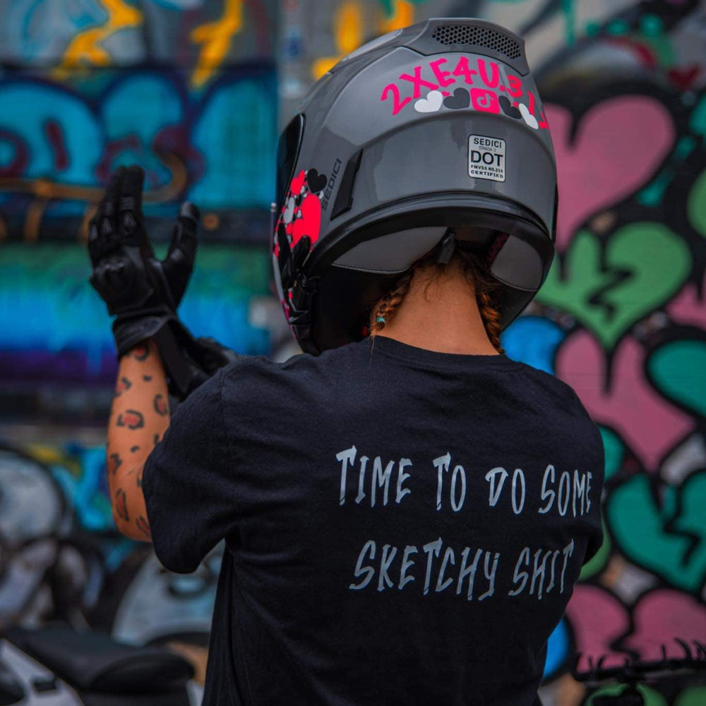 Sketchy shit Unisex Softstyle T-Shirt - Burnouts Garage Apparel