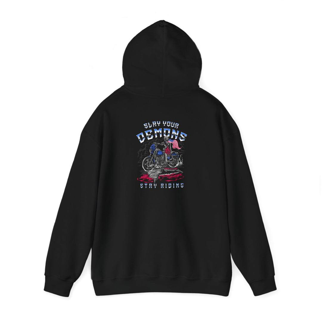 Slay Your Demons Hooded Sweatshirt - Black / S - Hoodie