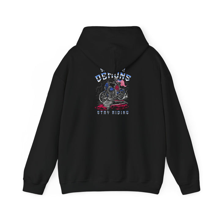 Slay Your Demons Hooded Sweatshirt - Hoodie Hoodies,